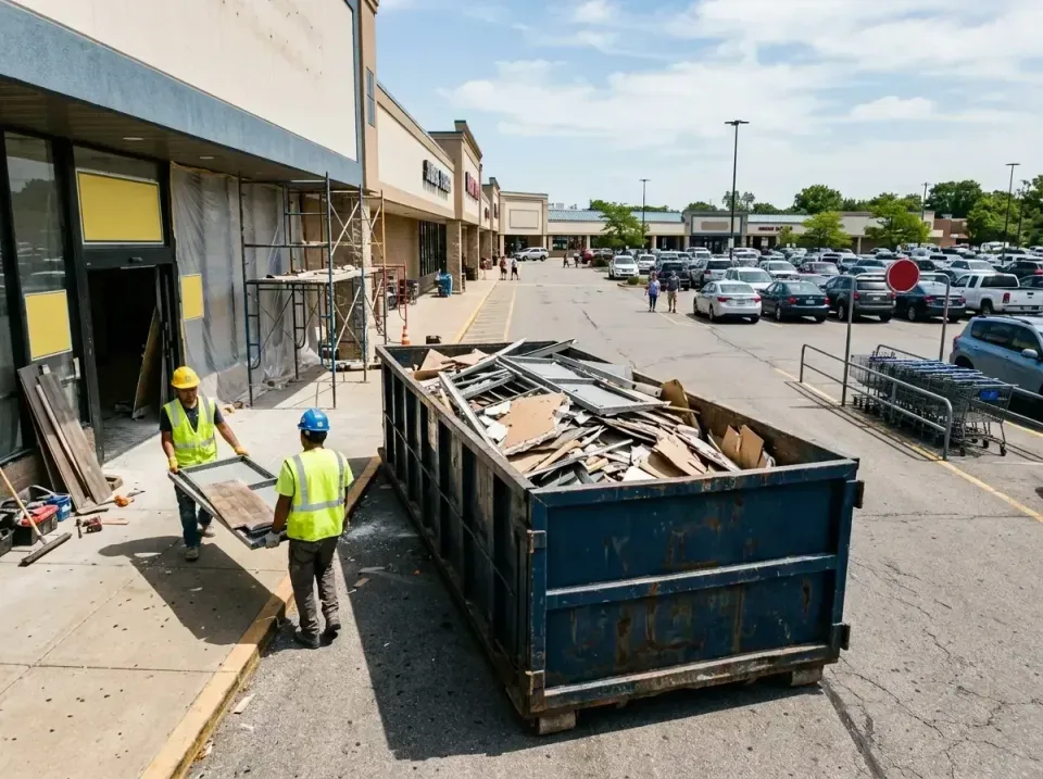 retail-store-renovation-debris-003 — frequently asked questions, Roll-off Dumpster Rentals in Slippery Rock, PA